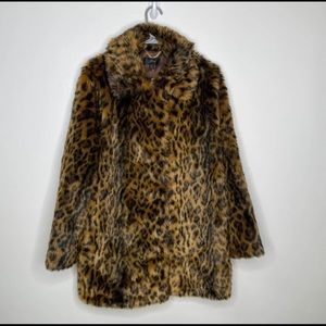J.Crew Leopard Coat